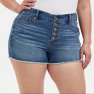 Torrid Jean Shorts